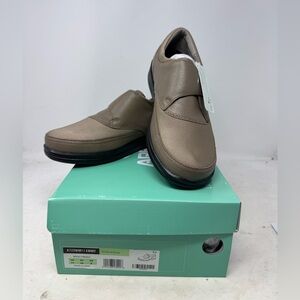 Apex Emmy A723W Womens Tan Monk Strap Casual Shoe Size‎ 11 Med Orthopedic NEW